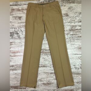 Men’s Bonobos Highland Golf Pants Tan Size 32 x 34 straight leg khaki tan EUC